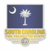 South Carolina (SP) Sticker (Voorkant)