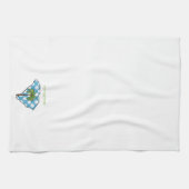 South Carolina staat palmboom gepersonaliseerde po Theedoek (Horizontaal)