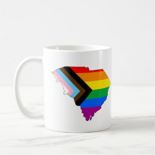 South Carolina Staats trots LGBTQ Voortgangs trots Koffiemok
