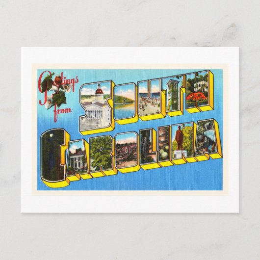 South Carolina State #2 SC Old Briefkaart- Briefkaart (Voorkant)
