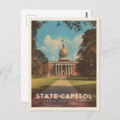 South Carolina State Capitol Columbia Briefkaart (Voorkant / Achterkant)