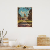 South Carolina State Capitol Columbia Poster (Keuken)