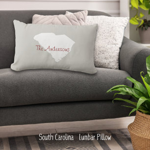 South Carolina State Family Throw Kussen