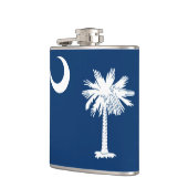 South Carolina State Flag Decor Heupfles (Links)