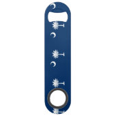 South Carolina State Flag Decor Speed Flessenopener (Voorkant)