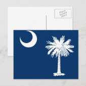 South Carolina State Flag Design Accent Briefkaart (Voorkant / Achterkant)