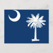 South Carolina State Flag Design Accent Briefkaart (Voorkant)