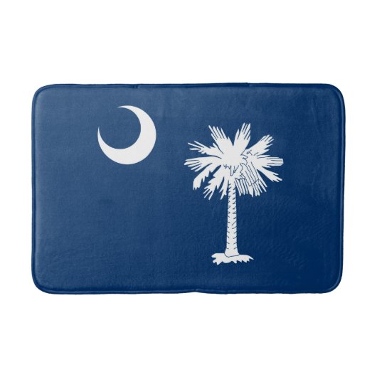 South Carolina State Flag Design Decor Badmat (Voorkant)