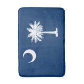 South Carolina State Flag Design Decor Badmat (Voorkant Verticaal)