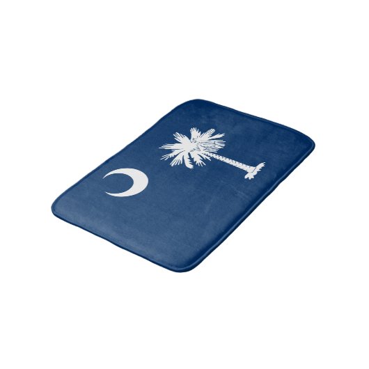 South Carolina State Flag Design Decor Badmat (Gekanteld)