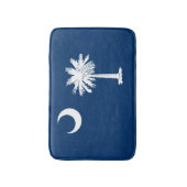 South Carolina State Flag Design Decor Badmat (Voorkant Verticaal)