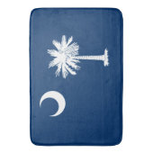 South Carolina State Flag Design Decor Badmat (Voorkant Verticaal)