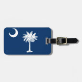 South Carolina State Flag Design Decor Bagagelabel (Voorkant horizontaal)