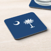 South Carolina State Flag Design Decor Drankjes Onderzetter (Linkerzijde)