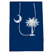 South Carolina State Flag Design Decor Medium Cadeauzakje (Achterkant)