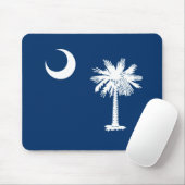 South Carolina State Flag Design Decor Muismat (Met muis)