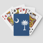 South Carolina State Flag Design Decor Speelkaarten (Achterkant)