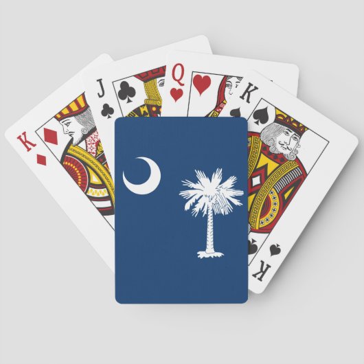 South Carolina State Flag Design Decor Speelkaarten (Achterkant)