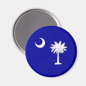 South_Carolina_state_flag Magneet (Voorkant / Achterkant)