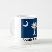 South Carolina State Flag Mok (Voorkant links)