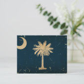 South Carolina State Flag .png Briefkaart (Staand voorkant)