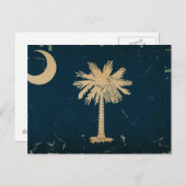 South Carolina State Flag .png Briefkaart (Voorkant / Achterkant)