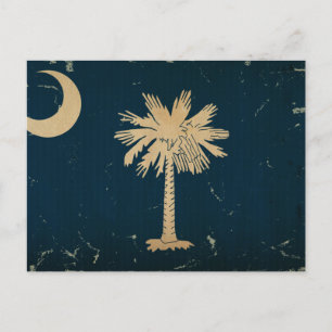 South Carolina State Flag .png Briefkaart