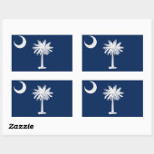 South Carolina State Flag Sticker (Vel)