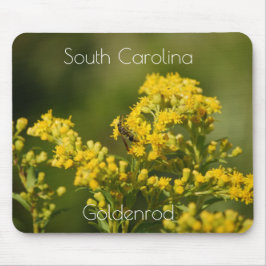 South Carolina State Flower Goldenrod Mousepad Muismat