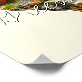 South Carolina State Photo insert and town name Poster (Hoek)