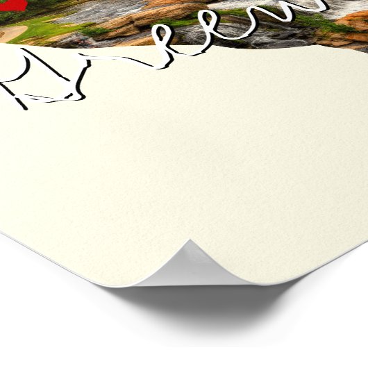 South Carolina State Photo insert and town name Poster (Hoek)