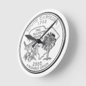 South Carolina State Quarter Ronde Klok (Hoek)