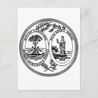 South Carolina State Seal Briefkaart