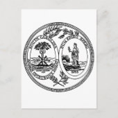 South Carolina State Seal Briefkaart (Voorkant)