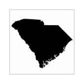 South Carolina State Solid Rubber Art Stamp Rubberstempel (Afrduk)