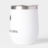 South Carolina Stemless Wine Glass (Links)