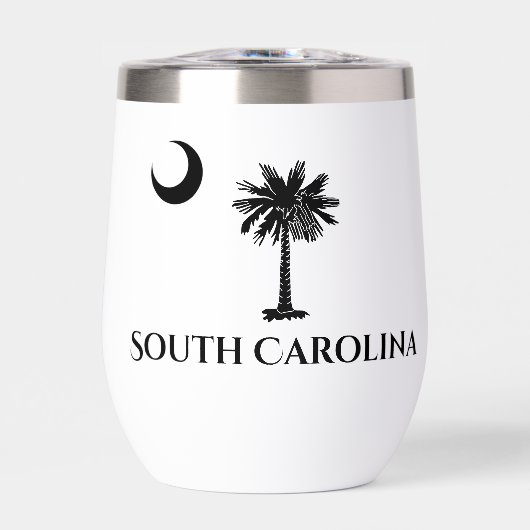 South Carolina Stemless Wine Glass (Voorkant)