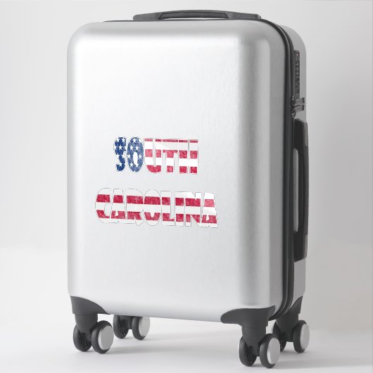 South Carolina Sticker (Koffer)