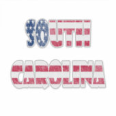 South Carolina Sticker (Voorkant)