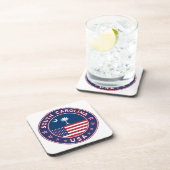 South Carolina sticker, telefoonhoesje, boodschapp Bier Onderzetter (Rechterzijde)