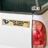 SOUTH CAROLINA TEA ARTIJ BUMPERSTICKER (Op Truck)