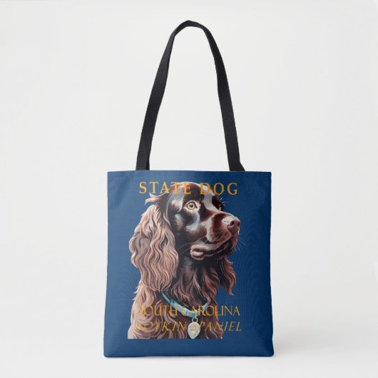South Carolina Territory Canine De Boykin Spaniel Tote Bag (Voorkant)