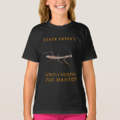 South Carolina Territory Insect The Mantid T-shirt (Voorkant)