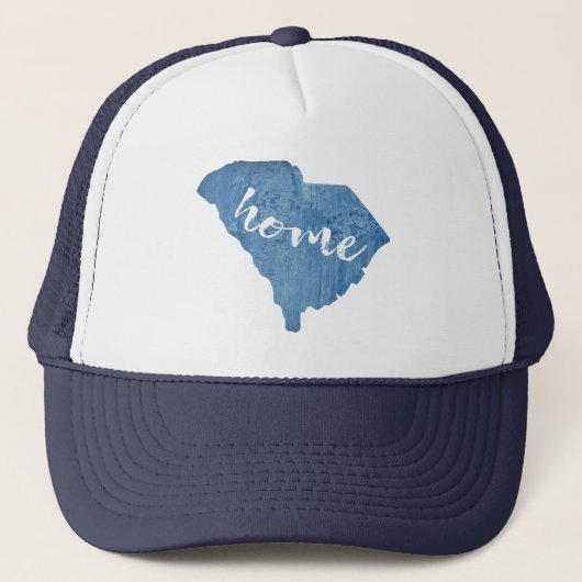 South Carolina Thuis Houtnerf Trucker Pet (Voorkant)