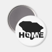 South Carolina Thuis Weg Van Staat Koelkastmagneet Magneet (Voorkant / Achterkant)