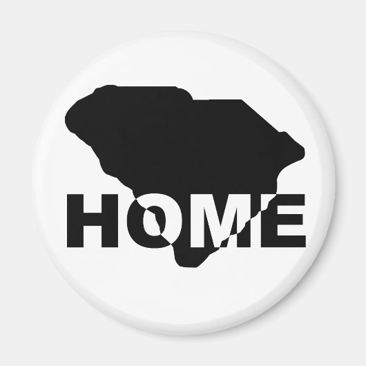 South Carolina Thuis Weg Van Staat Koelkastmagneet Magneet (Voorkant)