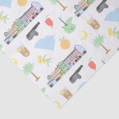 South Carolina Tissue Paper Tissuepapier (Detail)