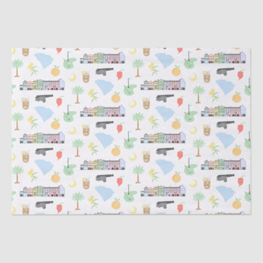 South Carolina Tissue Paper Tissuepapier (Voorkant)