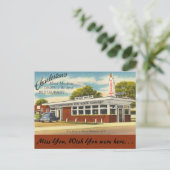 South Carolina, Tower Drive-In, Charleston Briefkaart (Staand voorkant)