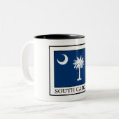 South Carolina Tweekleurige Koffiemok (Voorkant links)